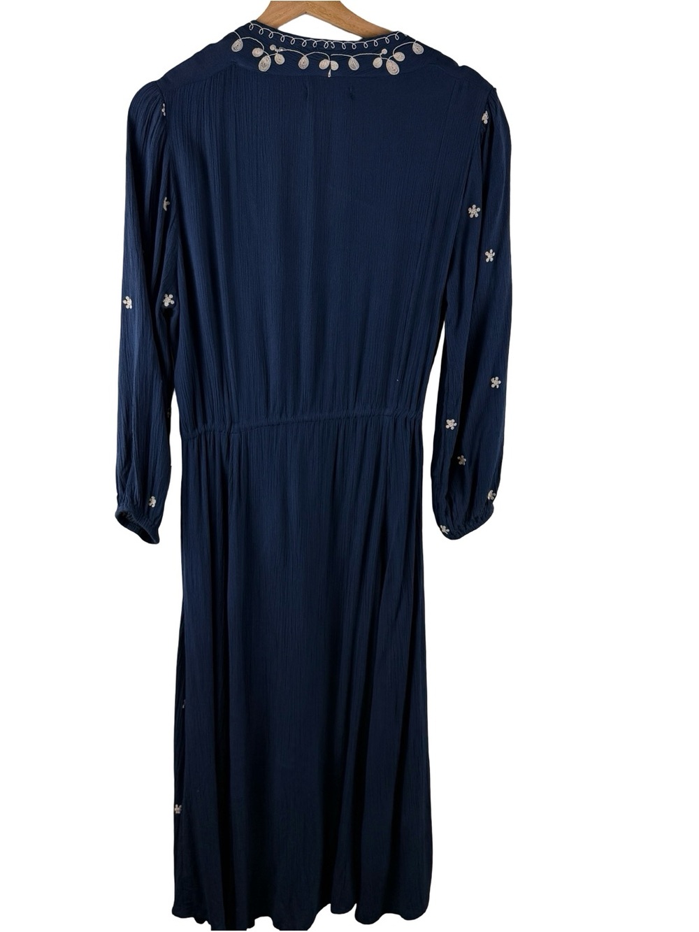 Natural Life Brae Embroidered Maxi Dress Womens M Boho Festival Relaxed - Picture 5 of 7